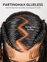 Glueless Pre-Styled Straight Wig Pre-Max Zig Zag Parting 13x6 Lace Front Wig